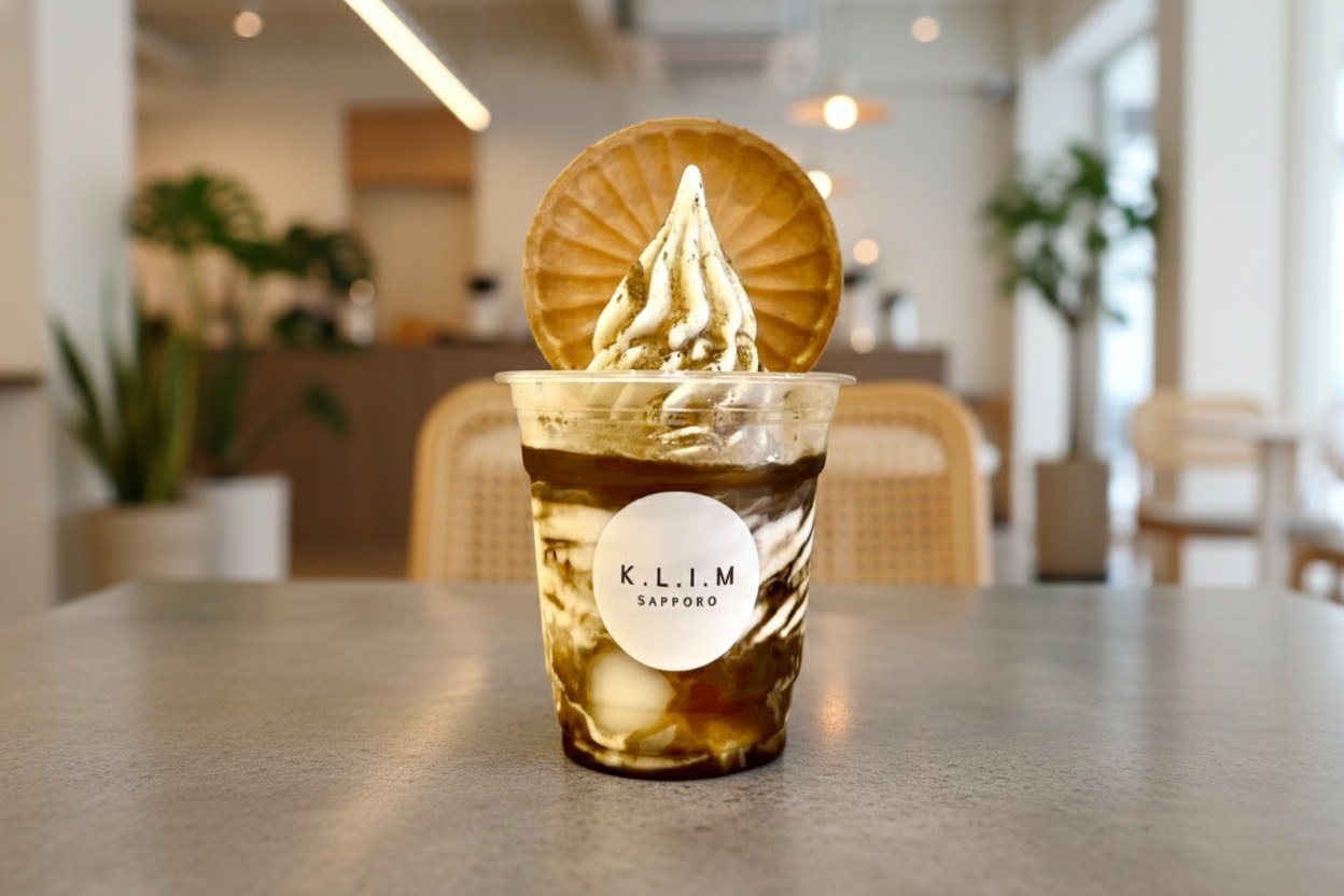ほうじ茶パフェ